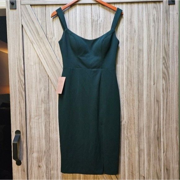 BHLDN Ana Crepe Midi Dress - Picture 4 of 16